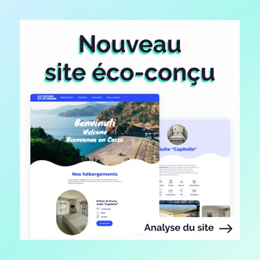 Nouveau site éco-conçu de tourisme : Patios Di Pruno